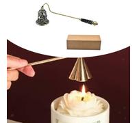 Estintore per Candele in Smalto, Design Classico Retrò, Robusto Spegnicandele