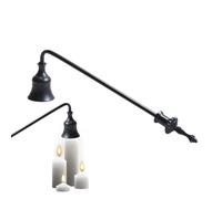 Estintore per candele, strumento in metallo per spegnere la fiamma | Strumento per spegnere candele con design a campana per spegnere la fiamma in modo sicuro a casa, compleanno, bagno