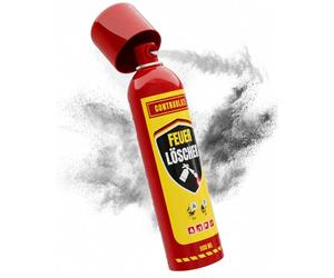 Estintore spray per uso domestico, 500 ml, per una maggiore sicurezza nella vita quotidiana, ideale per casa, cucina e auto, efficacia testata contro incendi a grasso e incendi elettrici fino a 1000 V