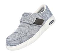 Estive Scarpe Piedi Gonfi,per Alluce Valgo,Fasi Post Operatorie e Lunghe Guarigioni,Scarpe Traspiranti Antiscivoloilegrey-42