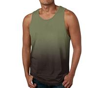 Estivo Smanicato Uomo Leggero - Canotta Senza Manica Estiva Canottiere Stringer Canotte Compressione da Uomo T-Shirt Uomo Muscolo Leggero Gilet Allenamento Bodybuilding per Palestra Spiaggia