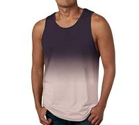 Estivo Smanicato Uomo Leggero - Canotta Senza Manica Estiva Canottiere Stringer Canotte Compressione da Uomo T-Shirt Uomo Muscolo Leggero Gilet Allenamento Bodybuilding per Palestra Spiaggia