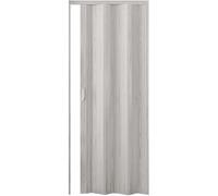 ESTO Porta a Soffietto da Interno 84 x 215 cm Misura, Economy, Premium, Deluxe quality, Porta Scorrevole 10 Colori diversi Bianco, Noce, Legno Scuro e Chiaro (Premium, Bianco Venato)