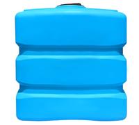 Esto Serbatoio Acqua Verticale 800 L -1000L Cisterna Biforo, Bidone Potabile in Polietilene Atossico Potabile o Piovana con Press Control e Pompa Elettrica (500 Litri con Pompa e Press Control)