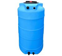 ESTO Serbatoio Acqua Verticale Autoclave 500 Cilindrico Cisterna, Acqua Potabile in Polietilene Atossico Serbatoio Acqua Potabile o Piovana (500 LT con Pompa e Press Control)