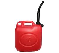 ESTO Tanica Benzina in Plastica 5L, 10L o 20L | Bidone in Polietilene per Benzina, Gasolio e Miscela | con Cannula, Striscia di Misurazione e Design Sicuro per Liquidi Infiammabili (20 Litri)