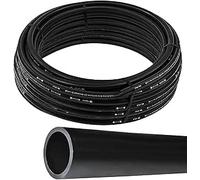ESTO Tubo per Irrigazione PN 6, Tubo in PVC per Acqua 200 300 400 500 Metri, 20 25 32 ? Bassa Densità, Orto, Giardino, Tubo per Irrigazione 200 METRI/DN 32