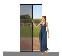 ESTO Zanzariera a Rullo per Porta Finestra 150 x 250 Alluminio Bianco Antracite