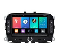 ESTOCK1 ANDROID 14 CARPLAY INTEGRATO autoradio COMPATIBILE per Fiat 500 nuova 2016-2021 4 GB Ram 64 GB Rom Carplay wi-fi GPS 7" USB WI-FI Bluetooth Mirrorlink color Nero CAR TABLET wi-fi radio
