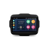 ESTOCK1 Car tablet Android 14 compatibile con Jeep Renegade 2015-2023 4 Gb di ram 32 Gb di rom 8 Core processore 9 pollici GPS autoradio navigatore WI-FI Bluetooth MirrorLink CarPlay INTEGRATO