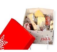 Estock1food Box Confezione natalizia Salumi formaggi Artigianali Siciliani 3,5kg