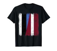 Estonia Lettonia Mezza Bandiera Estone Lettone Patrimonio Maglietta