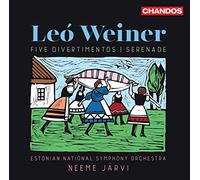 Leo Weiner Leó Weiner: Five Divertimentos/Serenade (CD) Album