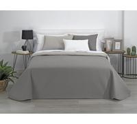 Estoralis - AVA | Copriletto Mezza Stagione in Morbida Microfibra | Trapunta Leggera e Double Face | Beige/Taupe | Per letto da 80/90 cm. (180 x 270 cm. Larghezza x Altezza)