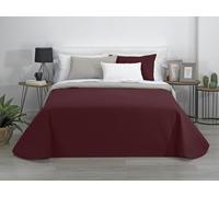 Estoralis - AVA | Copriletto Mezza Stagione in Morbida Microfibra | Trapunta Leggera e Double Face | Rosso/Beige | Per letto da 105 cm. (200 x 270 cm. Larghezza x Altezza)