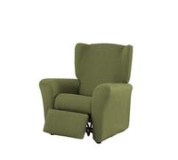 Estoralis Berta Copripoltrona Elasticizzata, Tessuto, Verde, Poltrona Relax