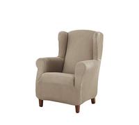 Estoralis Berta Copripoltrona Elasticizzate, Tessuto, Lino, Poltrona con Orecchie