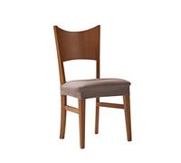 Estoralis | BETA | Coprisedia stile moderno | Tessuto elastico Terracotta | Per sedile della sedia dimensione del tessuto 45 x 45 cm. | Protettore Seduta | Adattabile a tutti i tipi di sedie
