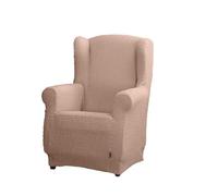 Estoralis | BORNEO | Copripoltrona con orecchie | Tessuto super elastico C/ 03 Rosa | Per poltrona a orecchioni da 70 a 110 cm. | Adattabile a tutti i tipi di bergère | Super regolabile