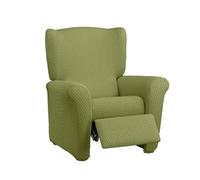 Estoralis | BORNEO | Copripoltrona relax | Tessuto super elastico C/ 05 Verde | Per poltrona Relax da 70 a 90 cm. | Adattabile a tutti i tipi di poltrone relax | Super regolabile