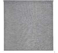 Estoralis | BRAN | Tenda a rullo | "Nessuna perforazione" tessuto traslucido| Colore - Grigio | 90 x 150 cm (larghezza/altezza) dimensione del tessuto 87 x 150 cm. | Tende per finestre e porte