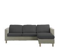 Estoralis | JAVA | Rivestimento seduta e schienale per divano e poltrona | Tessuto super elastico C/ 11 Grigio Scuro | Taglia L (tra 50-85 cm x 95-130 cm e 10-20 cm di altezza)