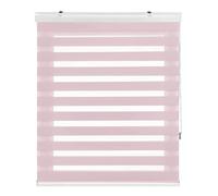 Estoralis | SANSA | Tenda a Rullo Notte e Giorno | Cassonetto in alluminio | Rosa | 125 x 180 cm (larghezza/altezza) dimensione del tessuto 122 x 175 cm. | Tende per finestre e porte