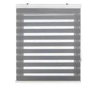 Estoralis Sansa Tenda a Rullo Notte e Giorno, Poliestere, Grigio, 125 x 250 cm