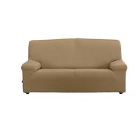 Estoralis | SUMATRA | Copridivano 2 posti | Tessuto super elastico C/ 06 Beige | Per Divano 2 Posti da 120 a 170 cm. | Adattabile a tutti i tipi di divani | Super regolabile