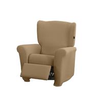 Estoralis | SUMATRA | Copripoltrona relax | Tessuto super elastico C/ 06 Beige | Per poltrona Relax da 70 a 90 cm. | Adattabile a tutti i tipi di poltrone relax | Super regolabile