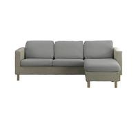 Estoralis | SUMATRA | Rivestimento seduta e schienale per divano e poltrona | Tessuto super elastico C/ 09 Grigio Chiaro | Taglia M (tra 50-85 cm x 65-95 cm e 10-20 cm di altezza)