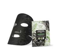 Estratti di bellezza - Maschera nera tessuto - con Carbone vegetale e succo di Aloe - purificante, rinfrescante, detox - pelli normali o miste (1 pezzo)