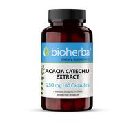 Estratto di Acacia Catechu, Bioherba, 250 mg, 60 capsule