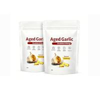 Estratto di aglio invecchiato 7500 mg - Supporto cardiaco e immunitario - Non OGM, senza glutine - 300 unità,2Pcs