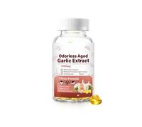 Estratto di aglio invecchiato 7500 mg - Supporto cardiaco e immunitario - Non OGM, senza glutine - 60 pezzi,1pcs