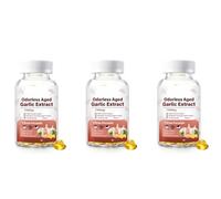 Estratto di aglio invecchiato 7500 mg - Supporto cardiaco e immunitario - Non OGM, senza glutine - 60 pezzi,3Pcs