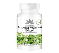 Estratto di Bacopa Monnieri - 60 capsule di Brahmi, 20% bacosidi - vegano | e...
