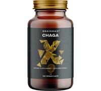 Estratto di BrainMax Chaga, borragine obliqua, 500 mg, 100 capsule vegetali