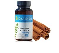 Estratto di cannella per glicemia alta, Bioherba, 270 mg, 100 capsule