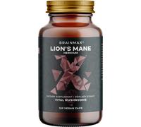 Estratto di criniera di leone BrainMax (Hericium), 50% polisaccaridi e 20% glucani (beta-1,3/1,6 D-glucani), 400 mg, 120 capsule vegetali Estratto…