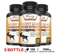 Estratto di erba di capra cornea 1560 mg - Maca, Serenoa Repens - Booster