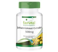 Estratto di Erba di San Giovanni 500 mg 90 capsule ad alto dosaggio, Ipericin...