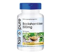 Estratto di fieno greco 500 mg - 180 capsule di fieno greco - vegano | equo e...