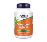 Estratto di foglie d’olivo NOW, 500 mg (120 capsule)