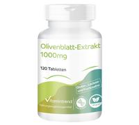 Estratto di foglie di olivo 1000 mg - 120 compresse - 20% oleuropeina | Vitam...