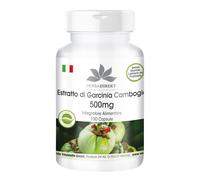 Estratto di Garcinia cambogia 500mg 100 capsule di Tamarindo Malabar