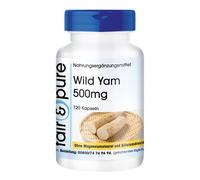 Estratto di igname selvatico 500 mg - 120 capsule per 120 giorni - 20% diosge...