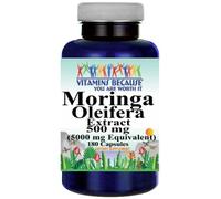 Estratto Di Moringa Oleifera 5000Mg - 180 Capsule Di Vitamins Because