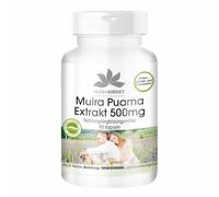 Estratto di Muira Puama 500 mg - 90 capsule - 10 volte concentrato | erba dir...