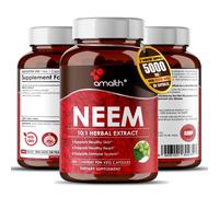 Estratto di Neem Azadirachta Indica in polvere 5000 mg capsule - 90 conteggi ...
